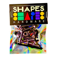 SHAPES 1” Hardware - Pink