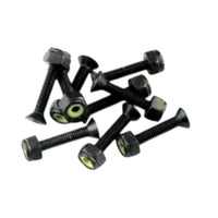 1" Hardware 8 Pack Black
