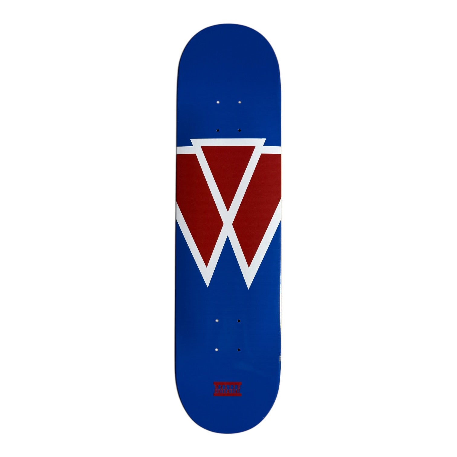 Wasted Potential Logo Skateboard Deck - Blue – Shapes Skateboard Co
